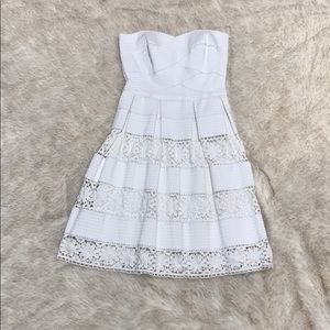 Strapless dress